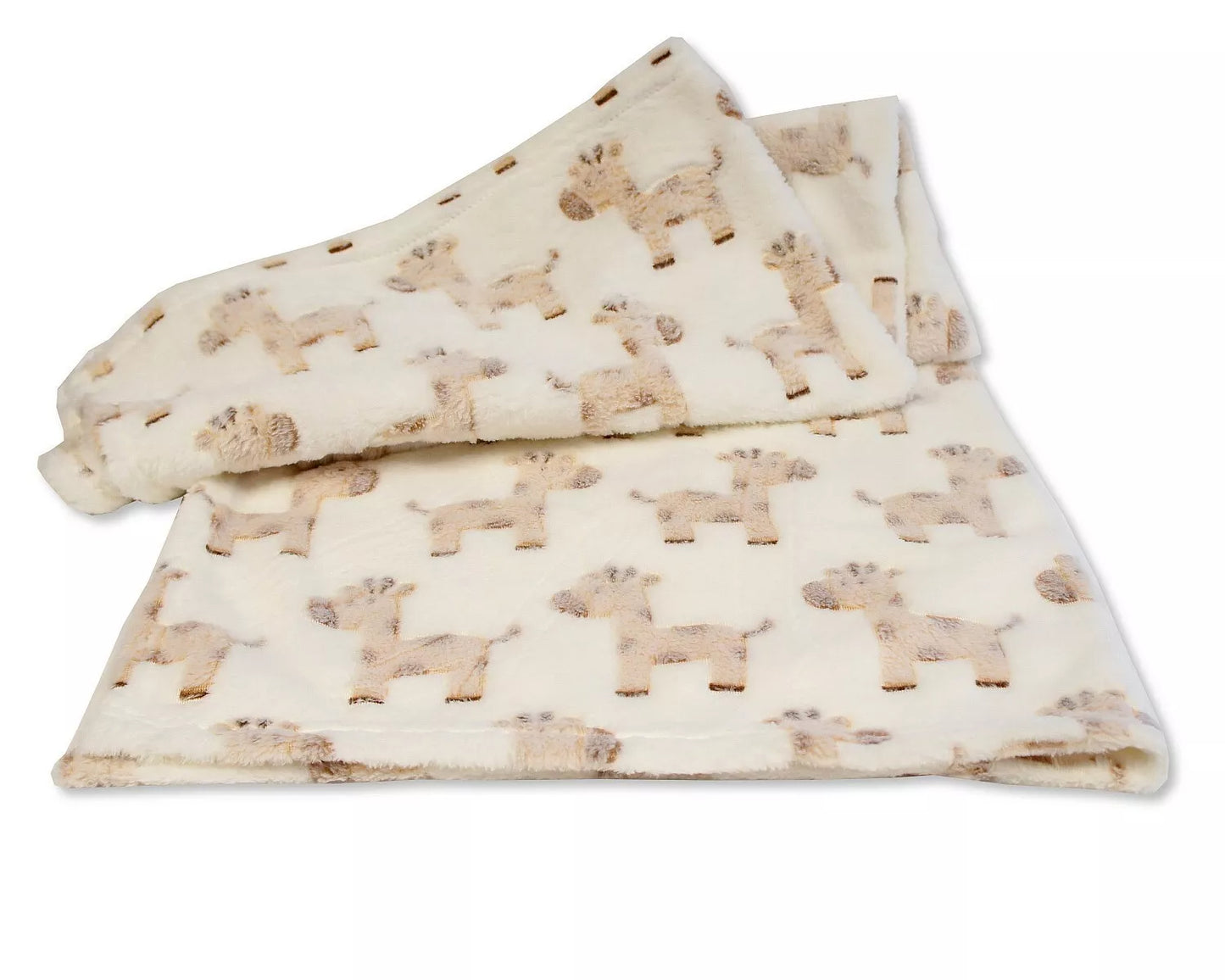 Giraffe Animal Print - Baby Blanket for Pram/Moses Basket