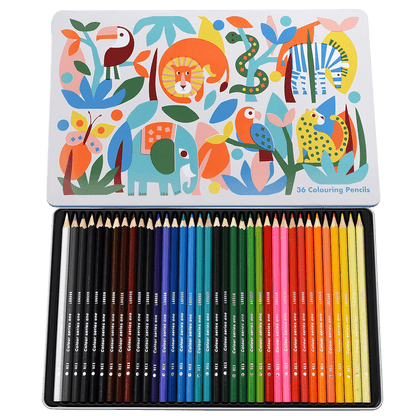 36pc Colouring Pencils Set