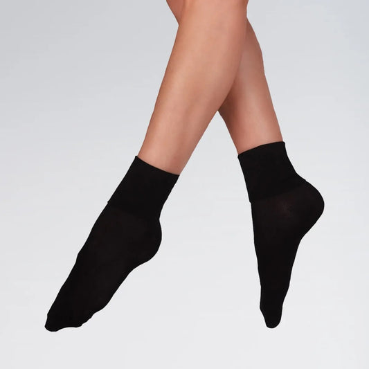 Silky Dance Intermediate Dance Socks - Black