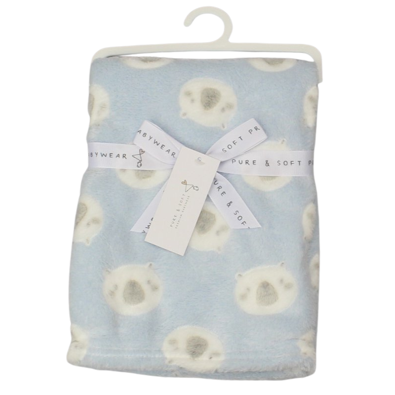 Soft Plush Fleece Baby Blanket