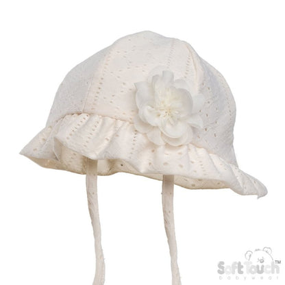 Broderie Anglaise Sun Hat