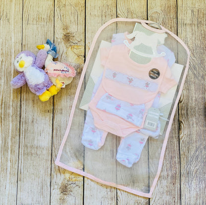 Baby 5 Piece Gift Set Layette with FREE gift bag - Mouse design