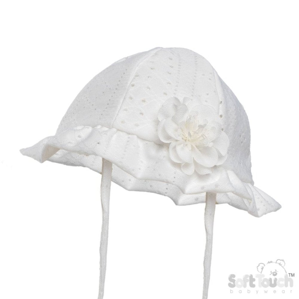 Broderie Anglaise Sun Hat