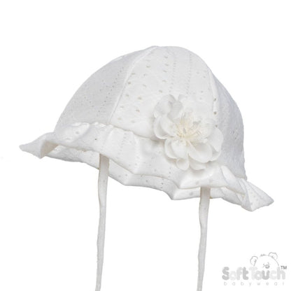 Broderie Anglaise Sun Hat